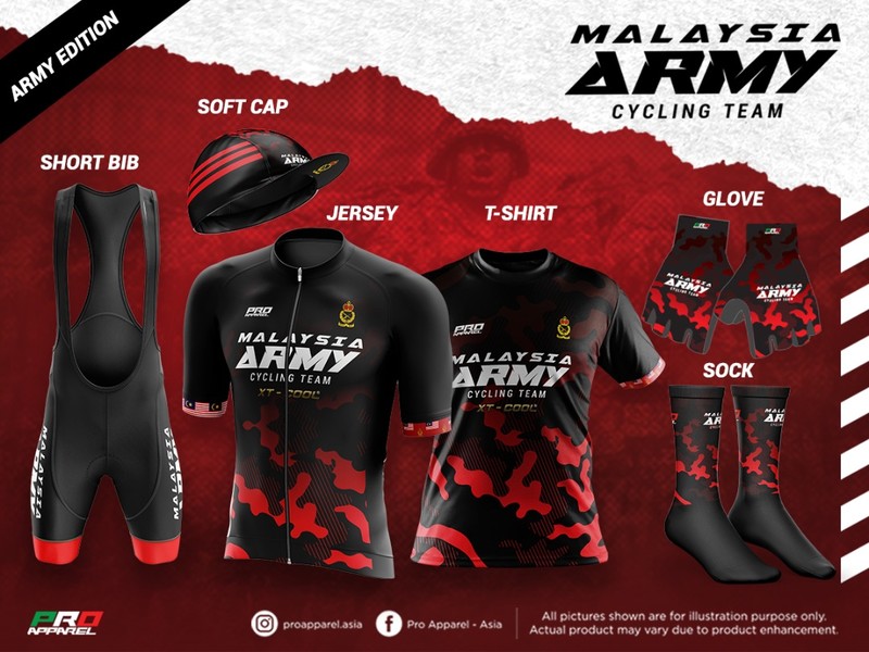 MALAYSIA ARMY CYCLING KIT